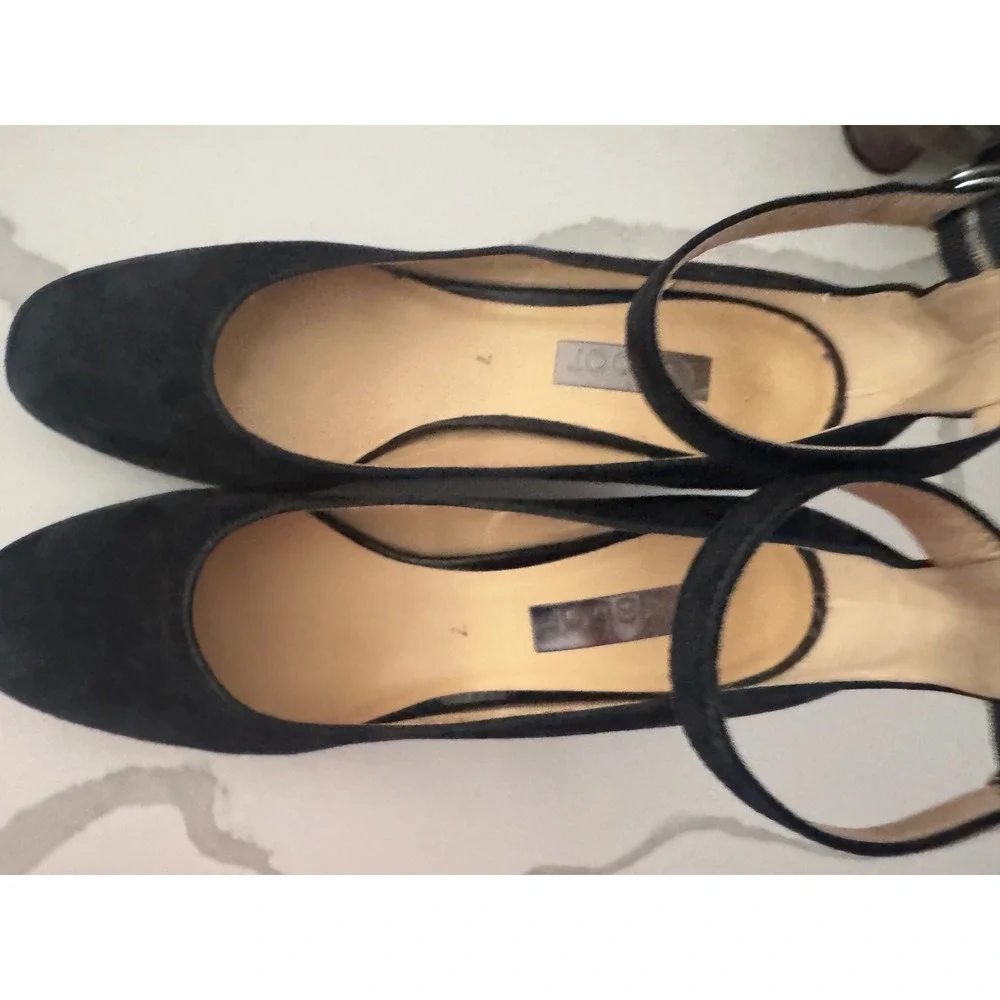 Gabor black suede